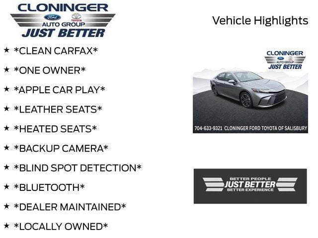 2025 Toyota Camry XLE