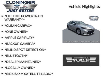 2026 Toyota Camry LE