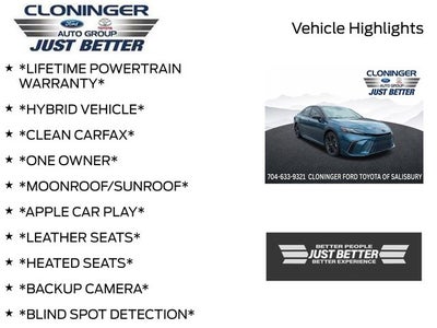 2025 Toyota Camry XSE