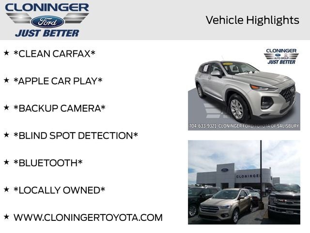 2020 Hyundai Santa Fe SE