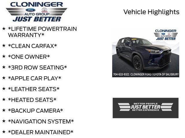 2024 Toyota Grand Highlander XLE