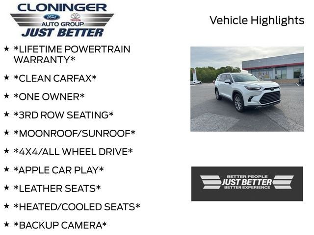 2024 Toyota Grand Highlander Limited