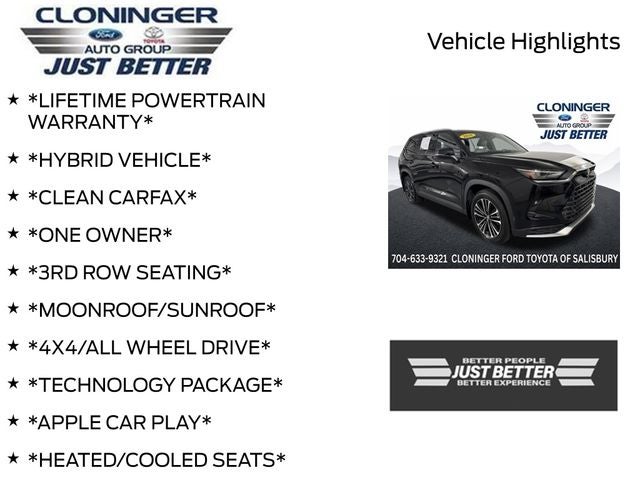 2026 Toyota Grand Highlander Hybrid MAX Platinum