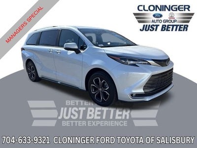 2025 Toyota Sienna Platinum 7 Passenger