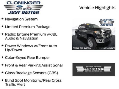 2018 Toyota Tundra Limited