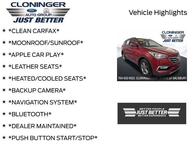 2017 Hyundai Santa Fe Sport 2.4 Base