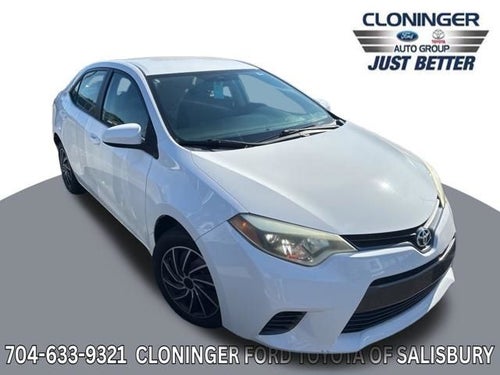 2016 Toyota Corolla LE