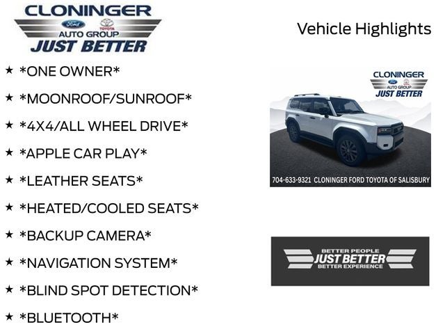 2025 Toyota Land Cruiser Base