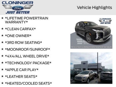 2025 Hyundai Palisade Calligraphy