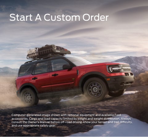 Start a custom order | Cloninger Ford of Salisbury in Salisbury NC