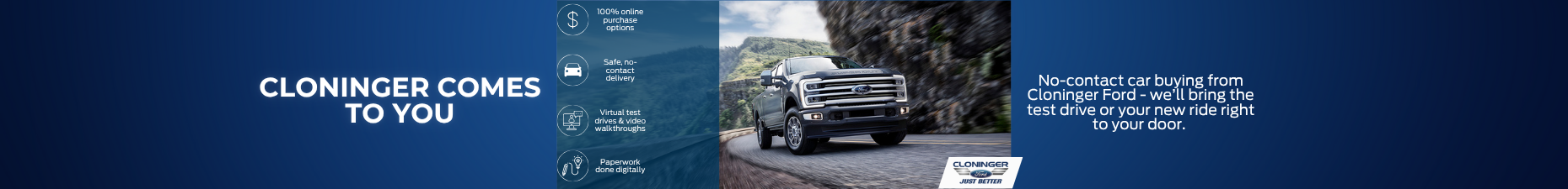 Cloninger Comes to You