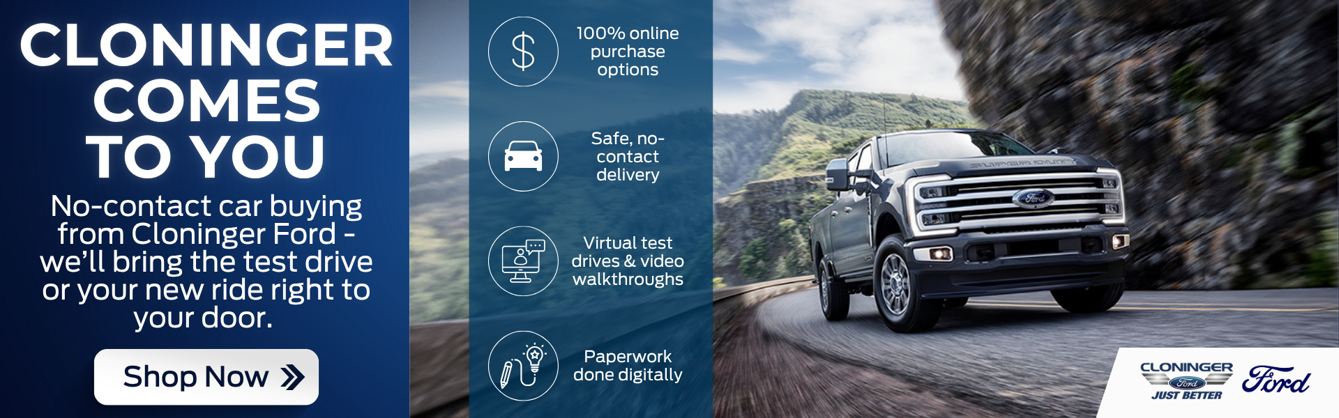 Cloninger Comes to You!