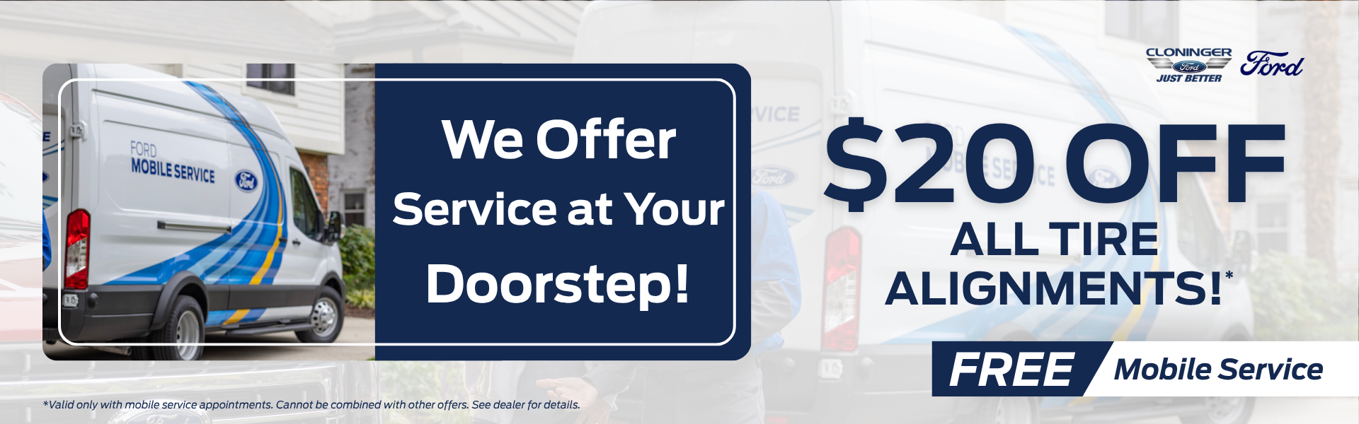 $20 OFF all tire alignments!