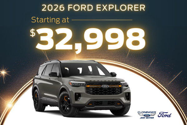 New 2026 Ford Explorer